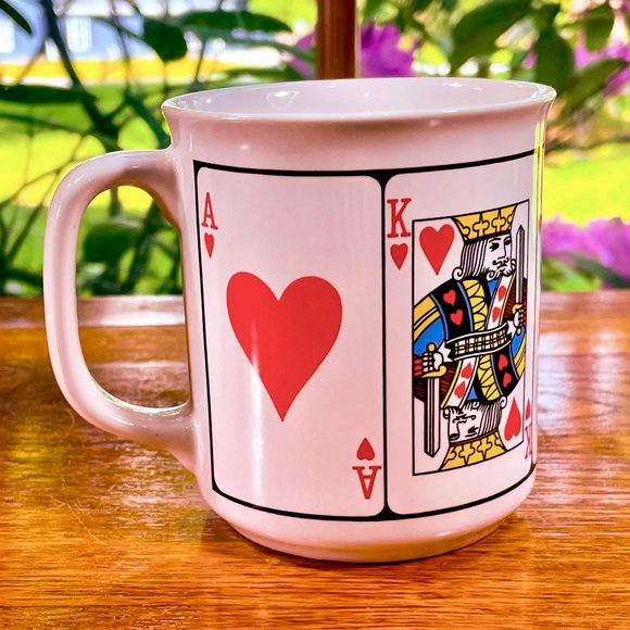 ▪️VTG▪️Royal Flush Poker Hand Mug - Picture 2 of 5